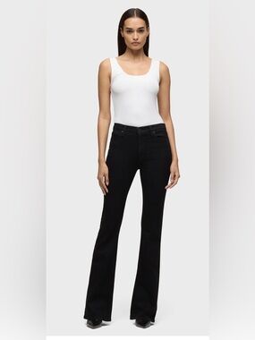 Hudson Barbara black high rise high waist bootcut jeans women’s size 29